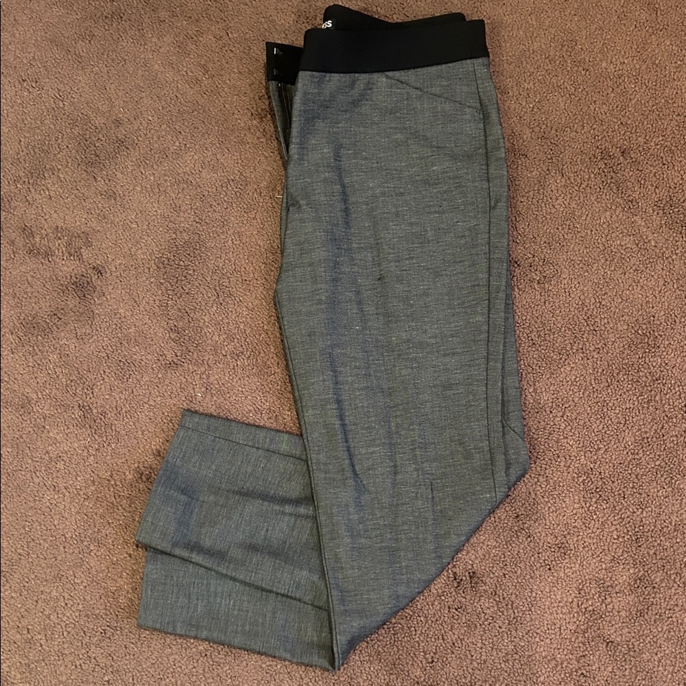 Express Editor Ankle Charcoal Dress Pants- new with tags